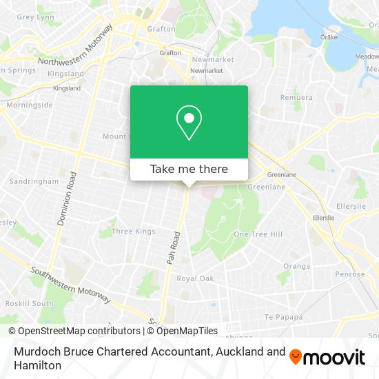 Murdoch Bruce Chartered Accountant map