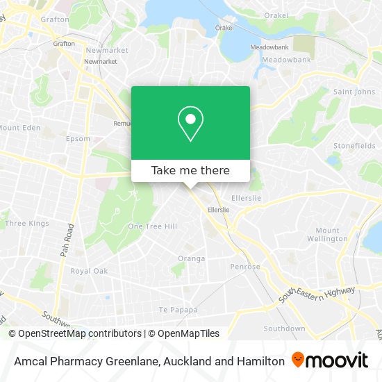 Amcal Pharmacy Greenlane地图