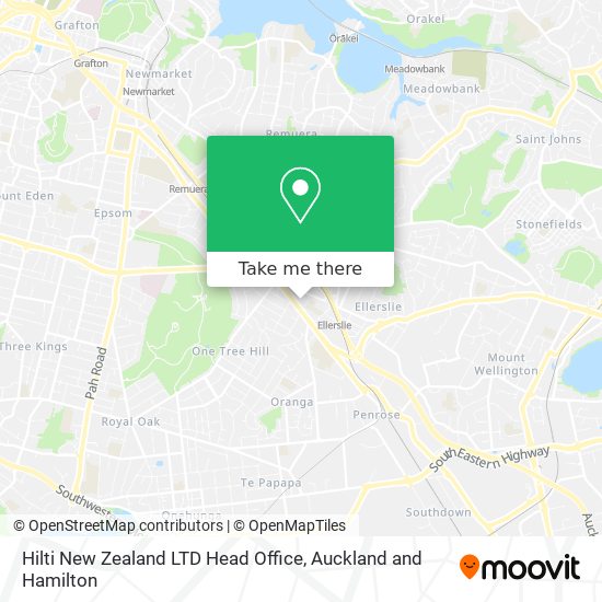 Hilti New Zealand LTD Head Office地图