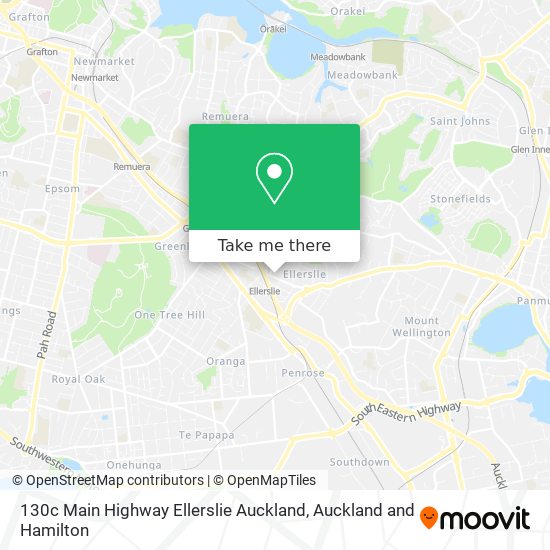 130c Main Highway Ellerslie Auckland地图