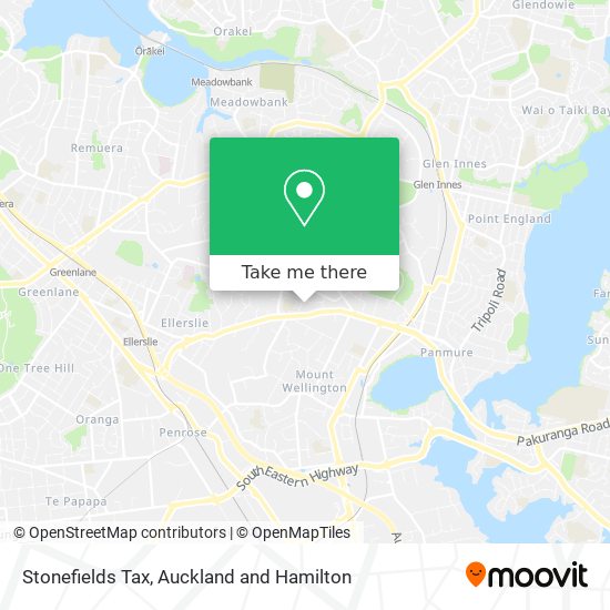 Stonefields Tax map
