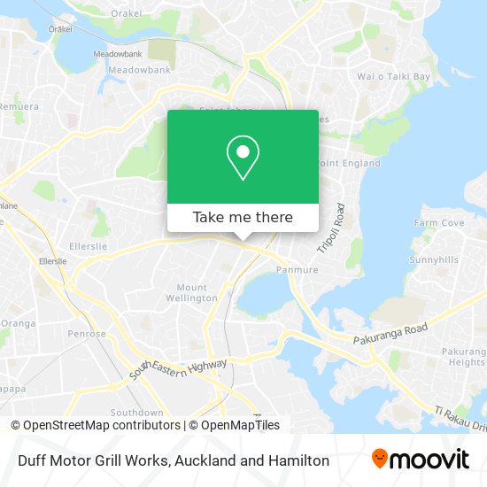 Duff Motor Grill Works map