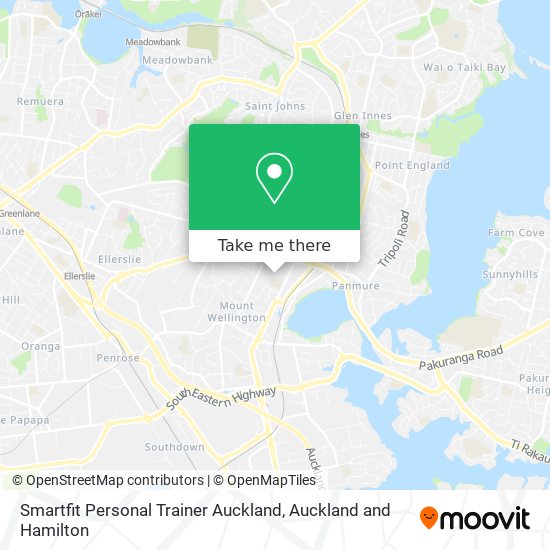 Smartfit Personal Trainer Auckland地图