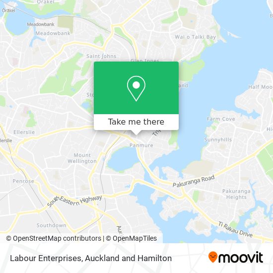 Labour Enterprises map