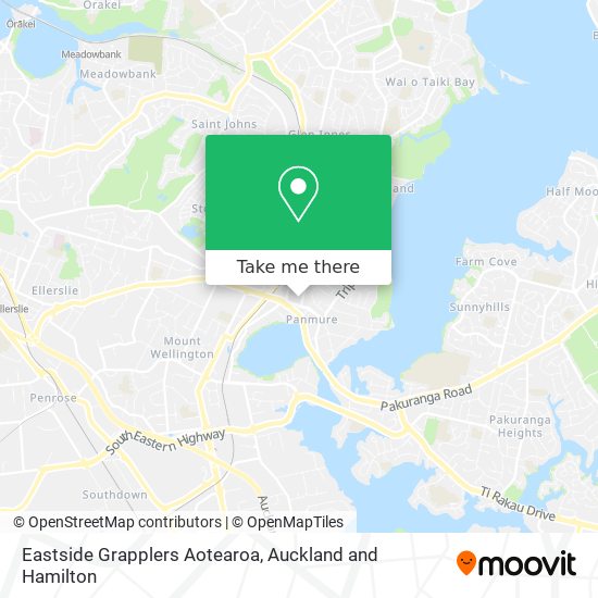 Eastside Grapplers Aotearoa地图