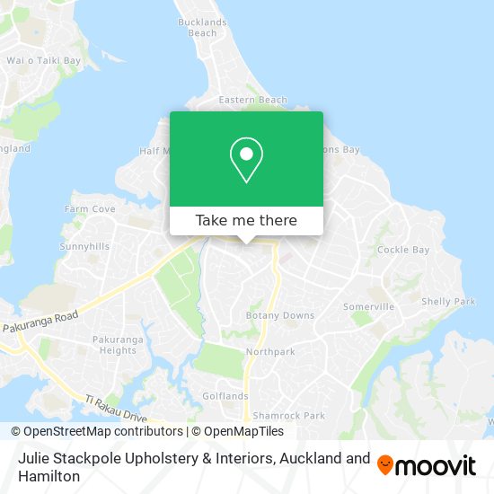 Julie Stackpole Upholstery & Interiors map