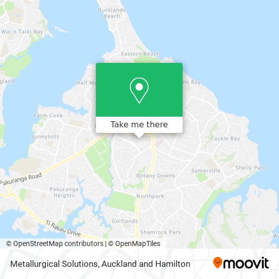 Metallurgical Solutions map