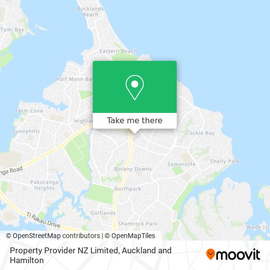 Property Provider NZ Limited map