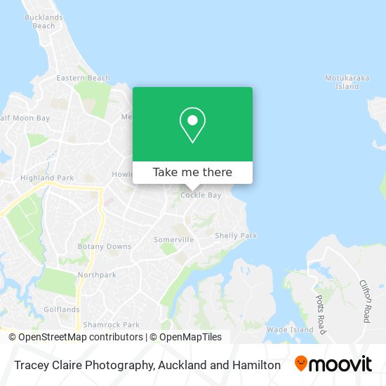 Tracey Claire Photography map