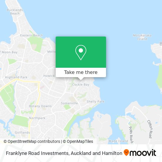 Franklyne Road Investments map