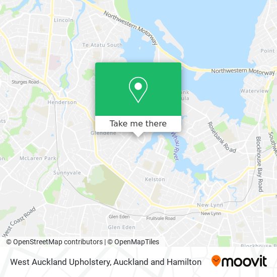 West Auckland Upholstery地图