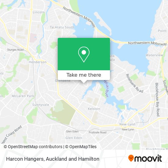 Harcon Hangers map