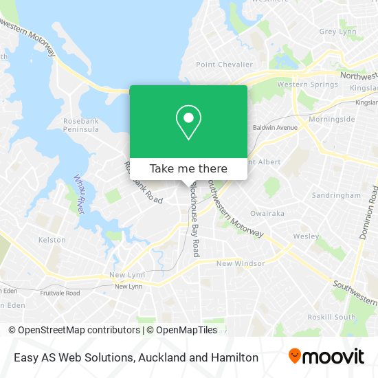 Easy AS Web Solutions map