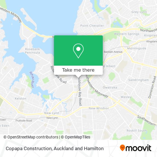 Copapa Construction map