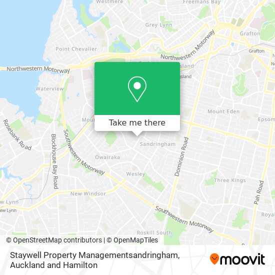 Staywell Property Managementsandringham map