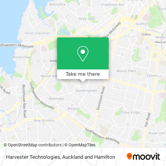 Harvester Technologies map