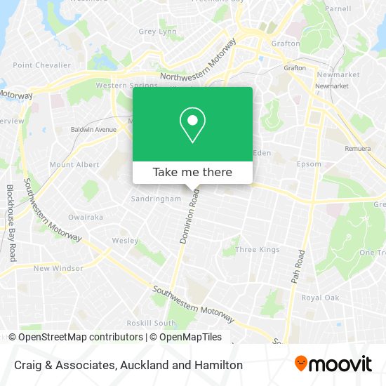 Craig & Associates map
