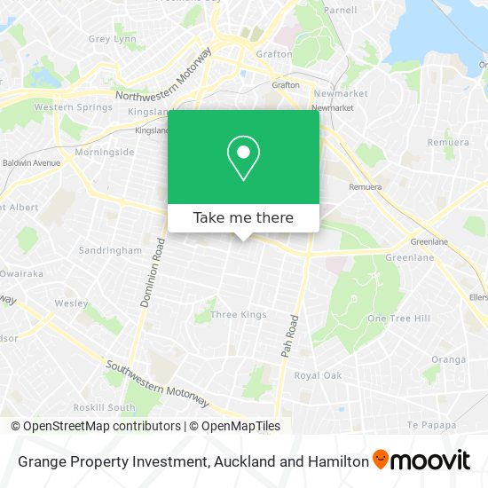 Grange Property Investment map