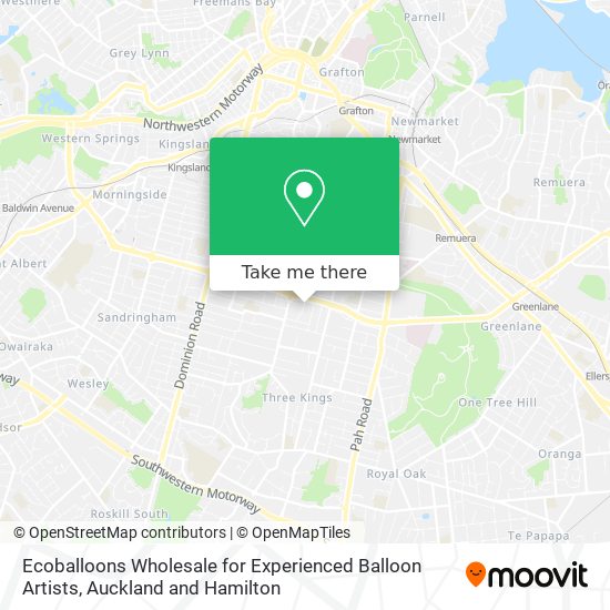 Ecoballoons Wholesale for Experienced Balloon Artists map