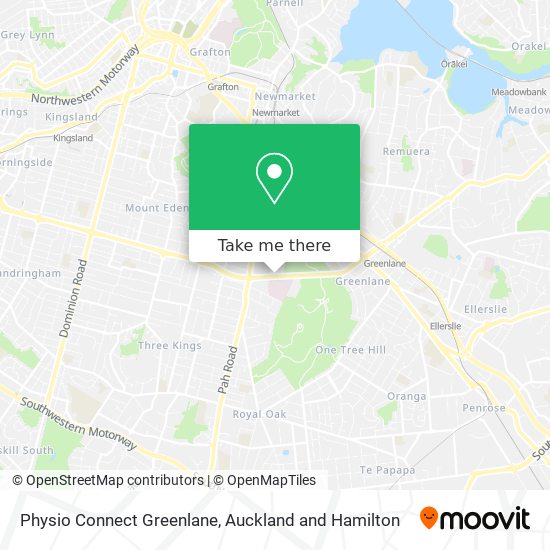 Physio Connect Greenlane地图