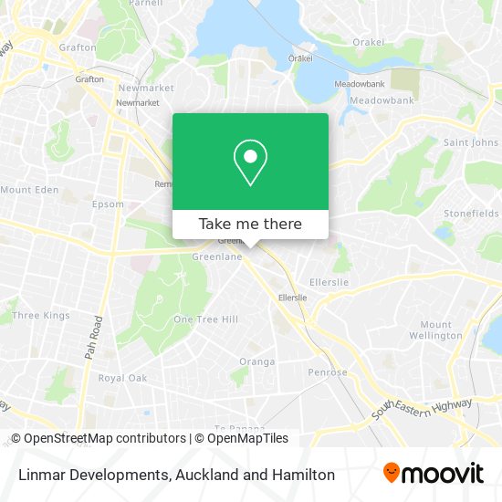 Linmar Developments map
