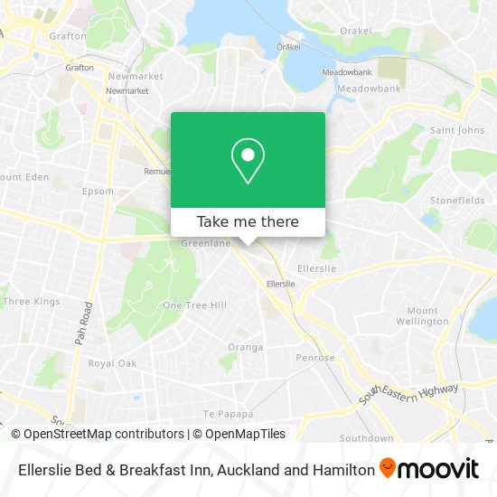 Ellerslie Bed & Breakfast Inn地图