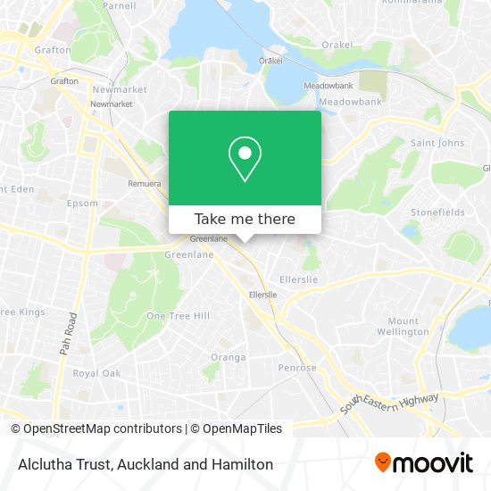 Alclutha Trust map