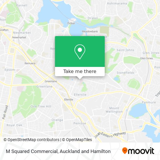 M Squared Commercial map