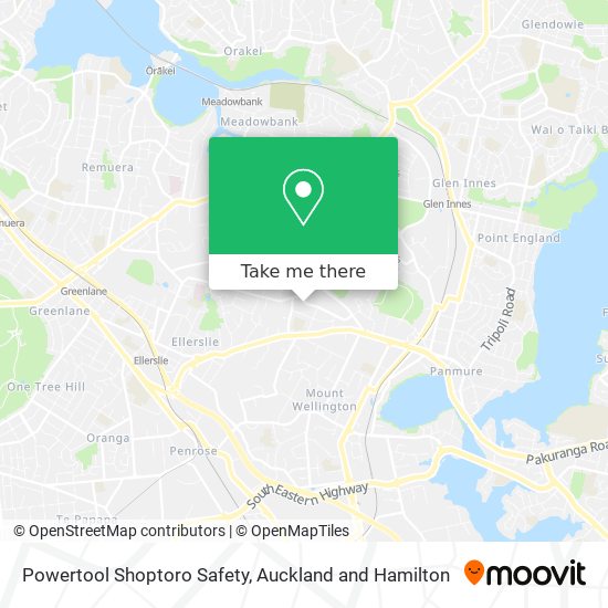 Powertool Shoptoro Safety map