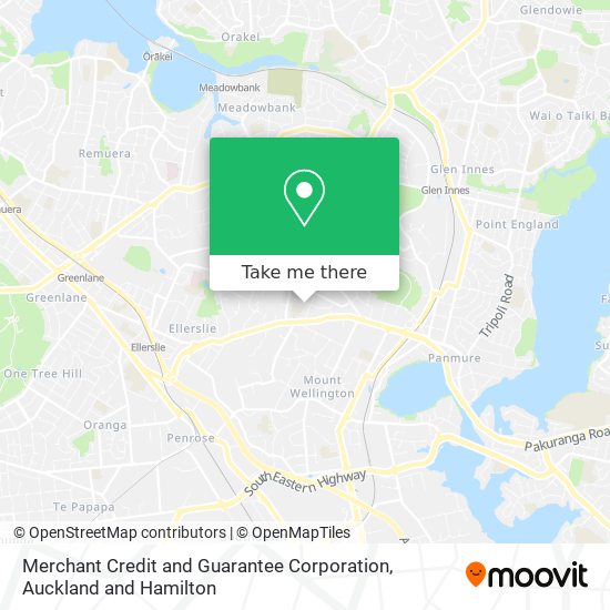 Merchant Credit and Guarantee Corporation map