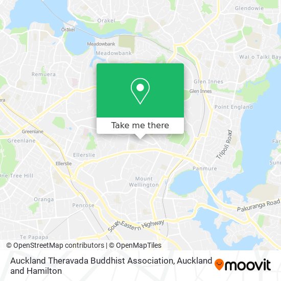 Auckland Theravada Buddhist Association map