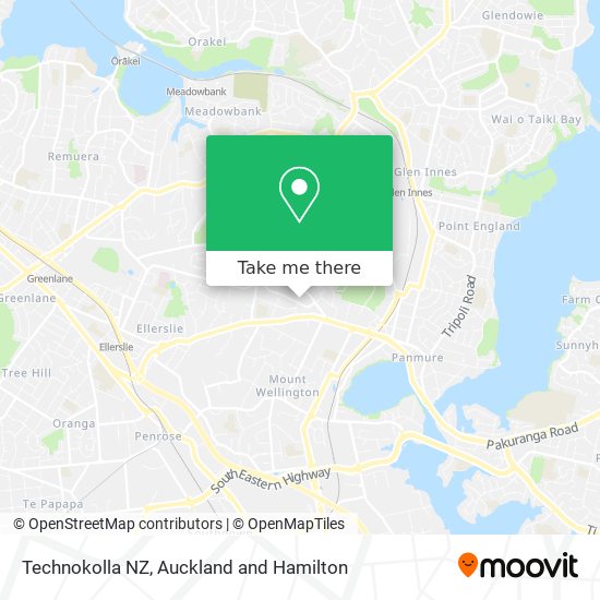 Technokolla NZ map