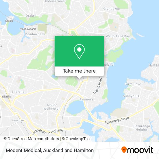 Medent Medical map