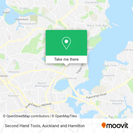 Second Hand Tools map