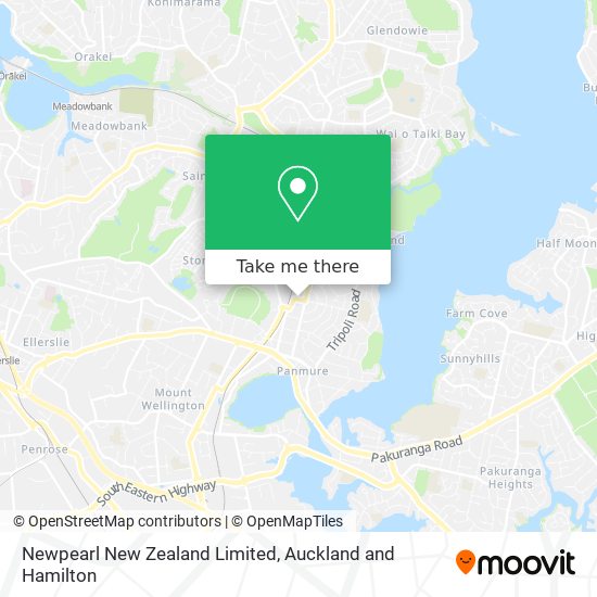 Newpearl New Zealand Limited map