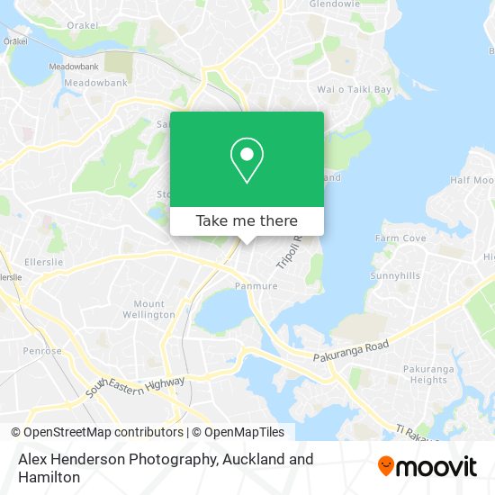 Alex Henderson Photography map