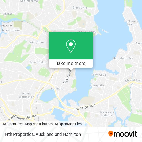 Hth Properties map