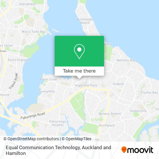 Equal Communication Technology map