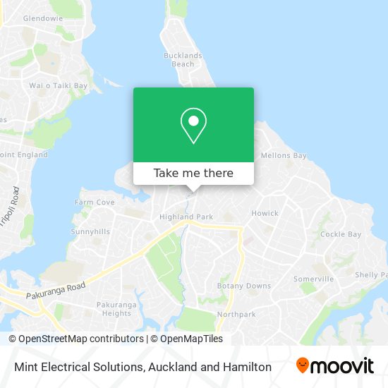 Mint Electrical Solutions map