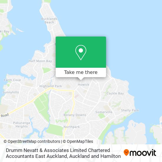 Drumm Nevatt & Associates Limited Chartered Accountants East Auckland地图