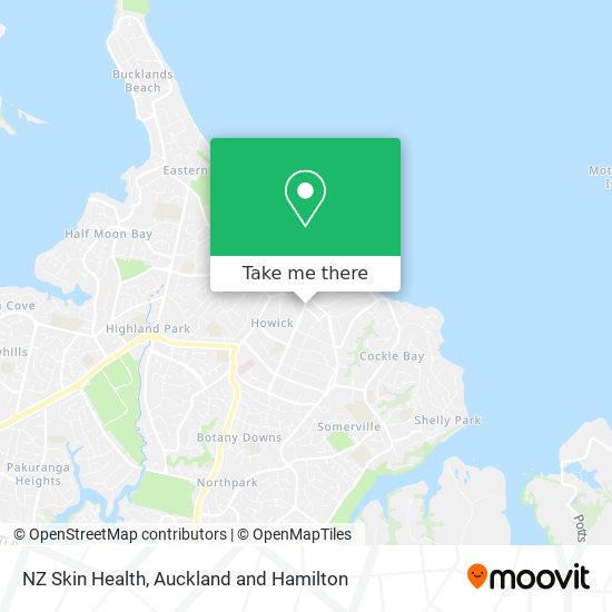 NZ Skin Health map