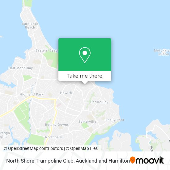 North Shore Trampoline Club地图