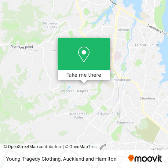 Young Tragedy Clothing map