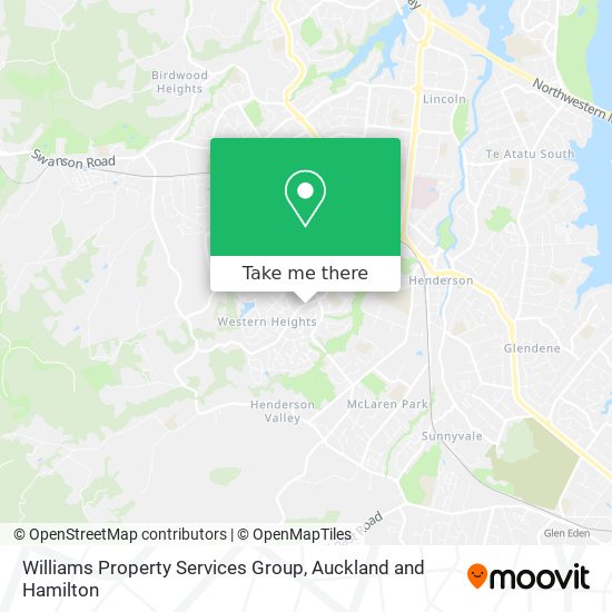 Williams Property Services Group map