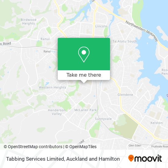 Tabbing Services Limited map