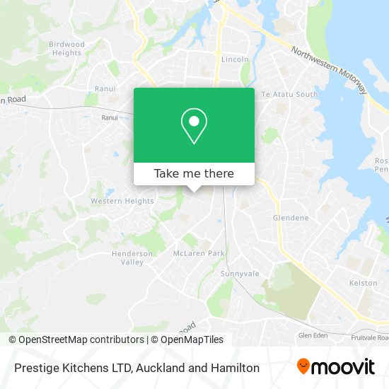 Prestige Kitchens LTD map