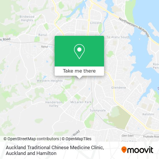 Auckland Traditional Chinese Medicine Clinic map