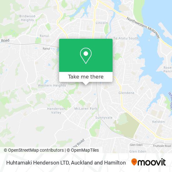 Huhtamaki Henderson LTD map