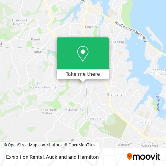 Exhibition Rental map