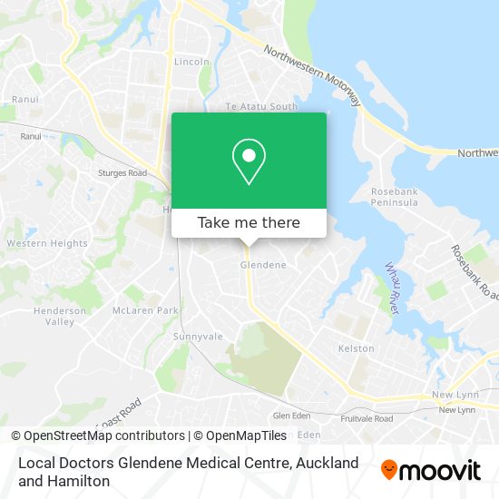 Local Doctors Glendene Medical Centre map